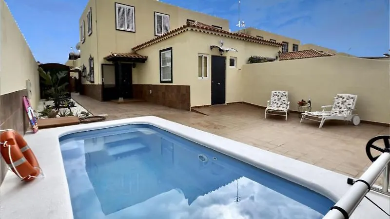 Lovely Villa Magnolia With Pool, Bbq And Wifi In Tenerife South location